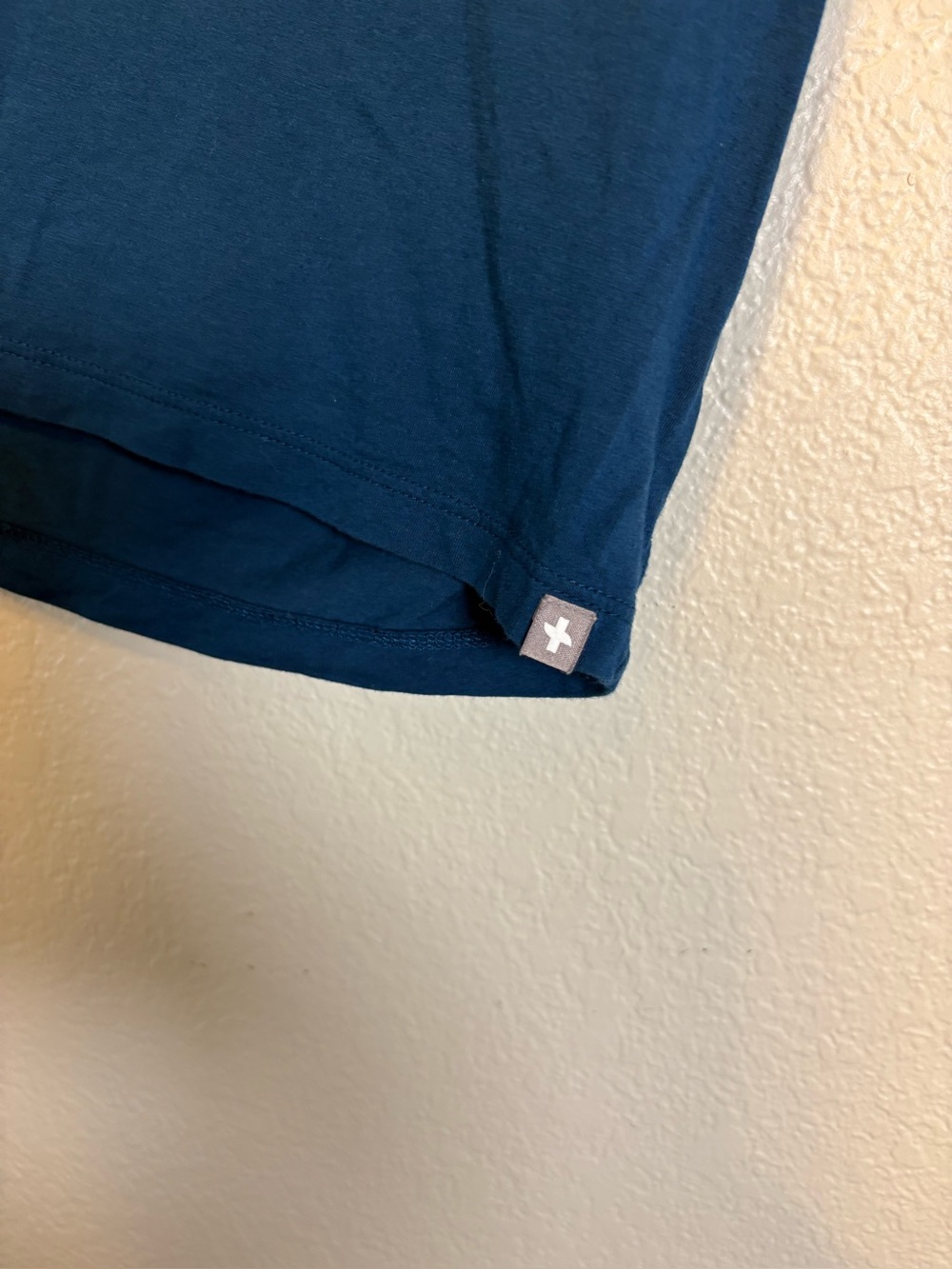 Figs Underscrub T Shirt Blue Llama Super Soft Pima Cotton - Picture 5 of 9